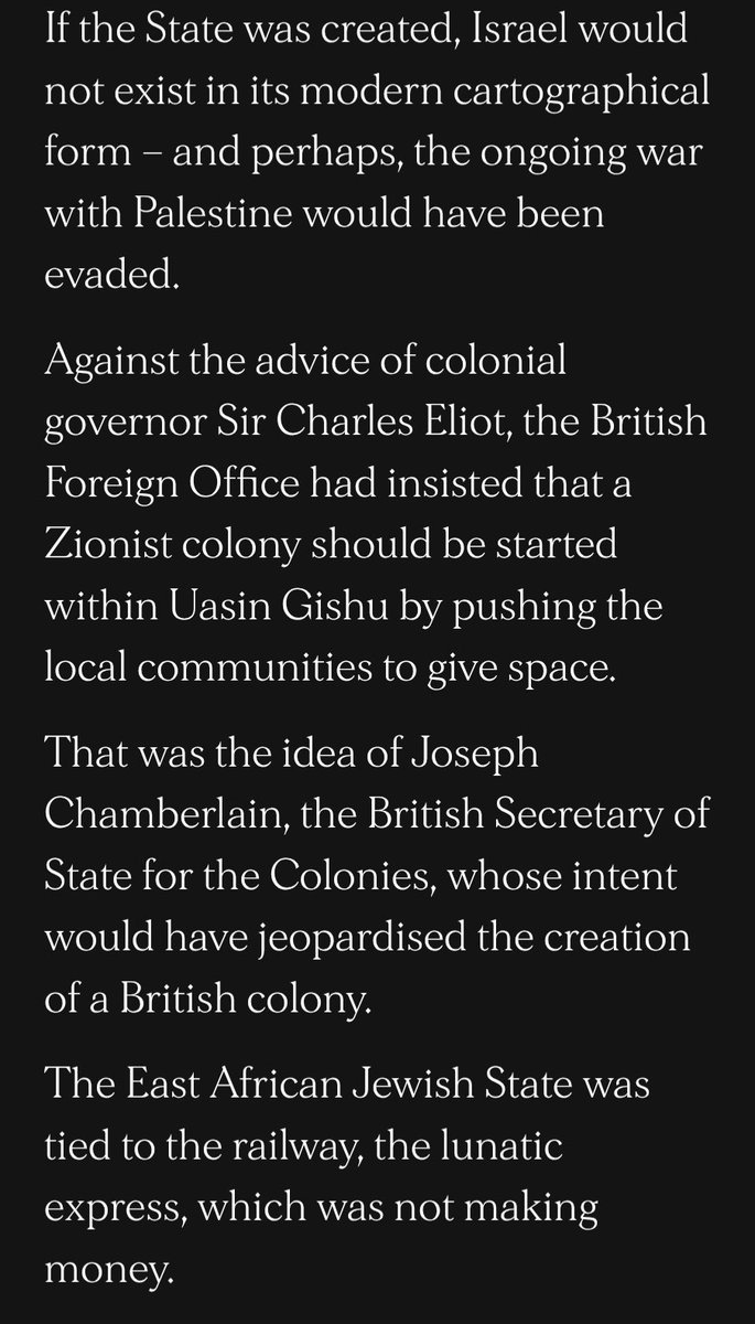 AyubAbdikadir's tweet photo. Uasin Gishu County would be Deir al-Balah/Khan Younis or Shujaiya. Black Zionism is here and Stockholm Syndrome is fanning it. Some history for Apartheid apologists from Historian Mwalimu @johnKamau1. https://t.co/7YjxzTKWb5
