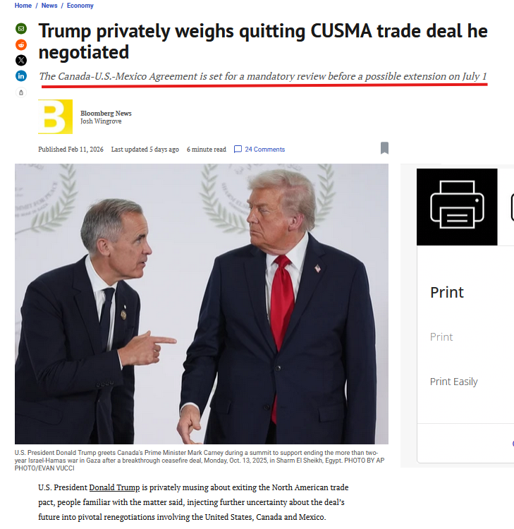 TheDebriefing17's tweet photo. 🤔Timelines Patterns & What a coincidence…

In 2026, the USMCA has to be renegotiated.
and right before the clock runs out, a new “negotiator” appears 
not a trade expert, but someone with deep experience in
 sovereign transitions, administrative power, and inter-government frameworks.

Then suddenly, talk surfaces about one party “stepping away” from the deal entirely.
To the public, it looks like drama.
To anyone watching the pattern, it looks like cover.

Because nobody walks away from the table
unless the real deal is already taking shape behind closed doors.

Sometimes the loud headlines are the distraction.
The quiet appointments are the signal.

@Homeranger17 @JosieGrama @PaulScott33940