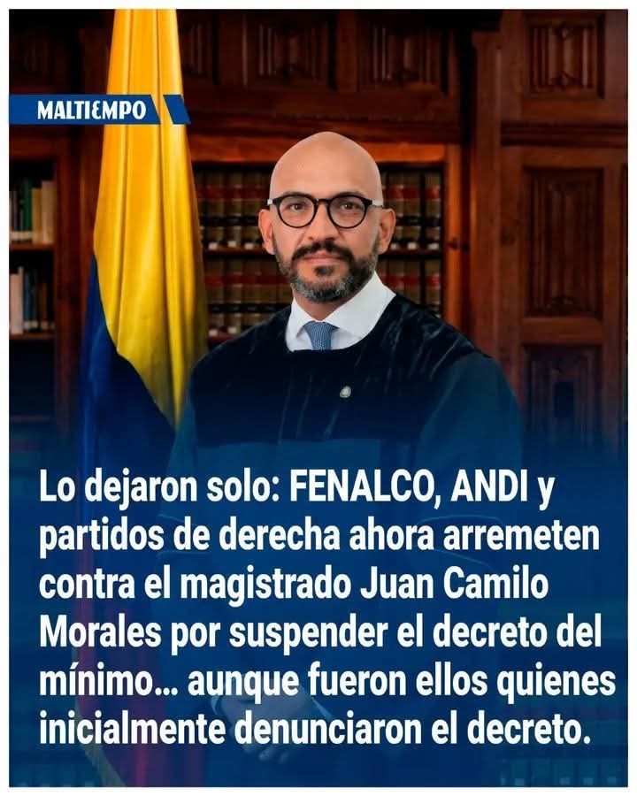 El bobo útil del Uribismo y la Derecha denuncia que ahora hasta sus propios aliados lo atacan. Amo los finales felices.