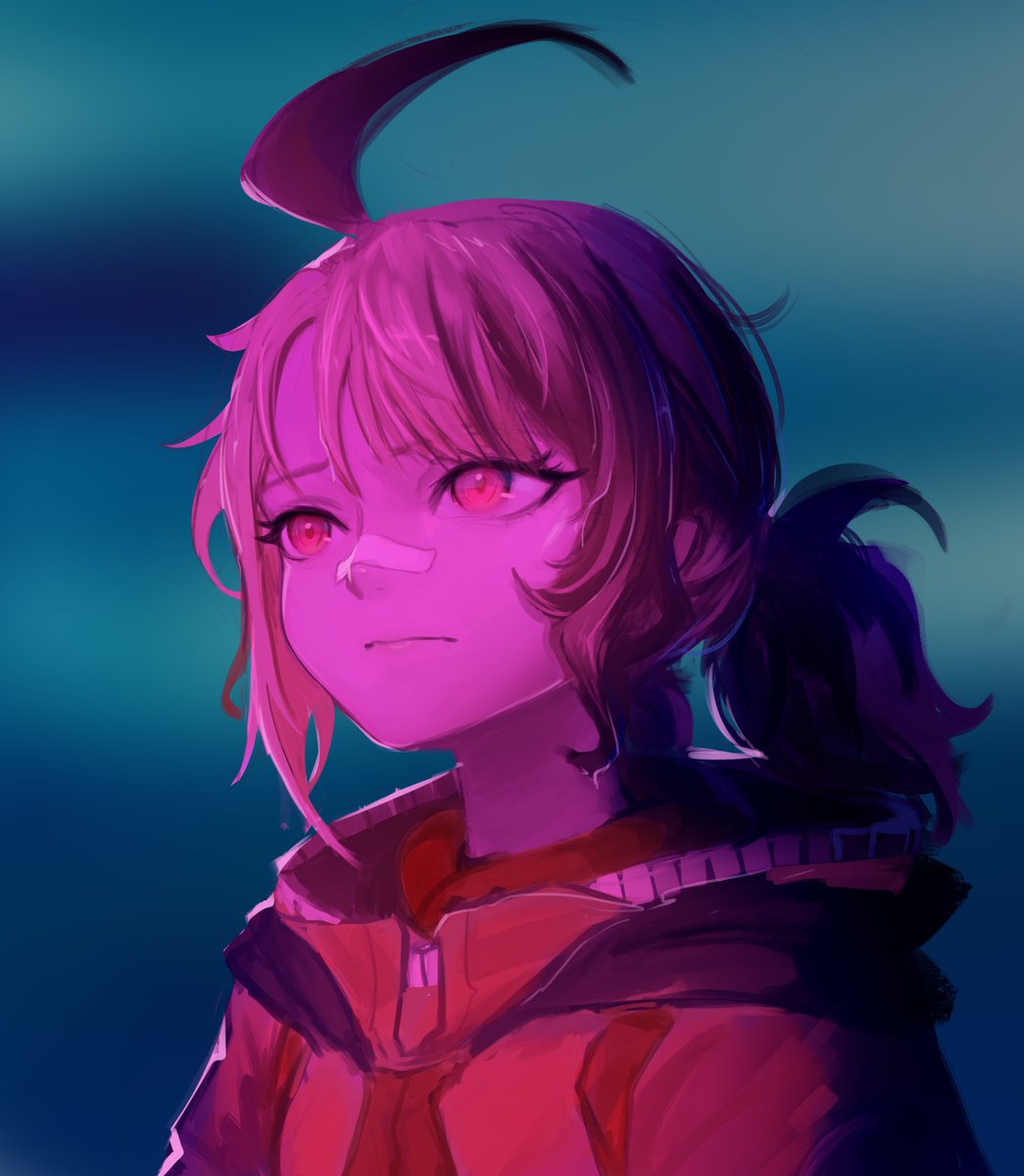 FinanutART's tweet image. The expression I had looking at couples during Valentine's

*alt version in replies
WIP (needs a bit more polish)