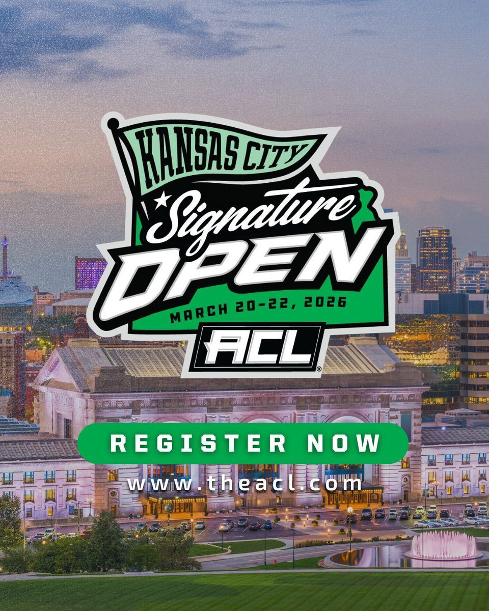 iplaycornhole's tweet photo. The road to Kansas City starts now! 

Event Details ⬇️
📍Overland Park, KS
📆 March 20-22, 2026
🏢 Advent Health Sports Park
🔗 Learn more &amp; register now: https://t.co/FuJORwrVS9 https://t.co/yFDSlenjR2