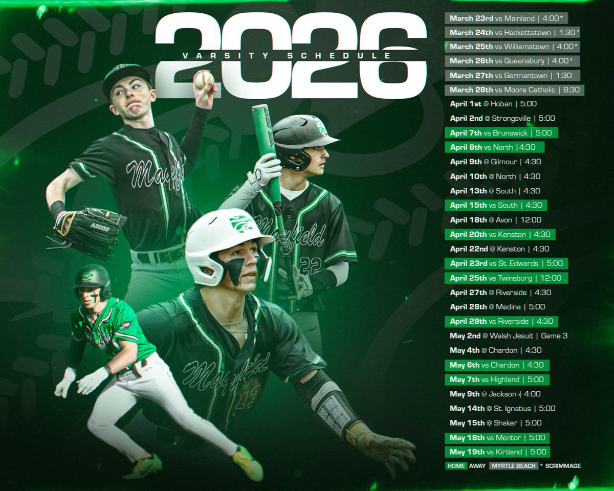 Mayfield Baseball tweet media