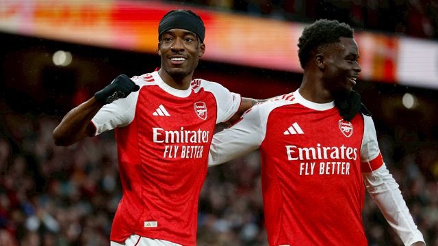 Arsenalnewschan's tweet photo. 🗣️Noni Madueke when asked if the #Arsenal fans should be excited by where the Gunners are at currently: “Yeah, for sure, I think the fans have every right to be. We’re working hard to try to deliver the type of season that I think it ought to be, with the way we’re performing right now.

“So that’s our main focus, and yeah, I think it’s exciting. But we need to carry on just doing the right things every single day, and see where we are at the end.”

Of course we should be excited! Good to hear that Noni agrees that we should not be listening to some of the rival fans and pundits 😂 🤐