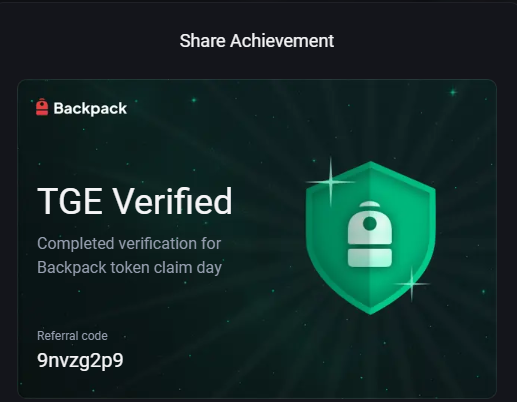 haaa, it´s coming!

Still have time to make a lot of points. 

By my math 100K in volume represents $58 in airdrop with actual price on pacifica, price low IMO.

I´m farming more than ever.

backpack.exchange/join/9nvzg2p9
