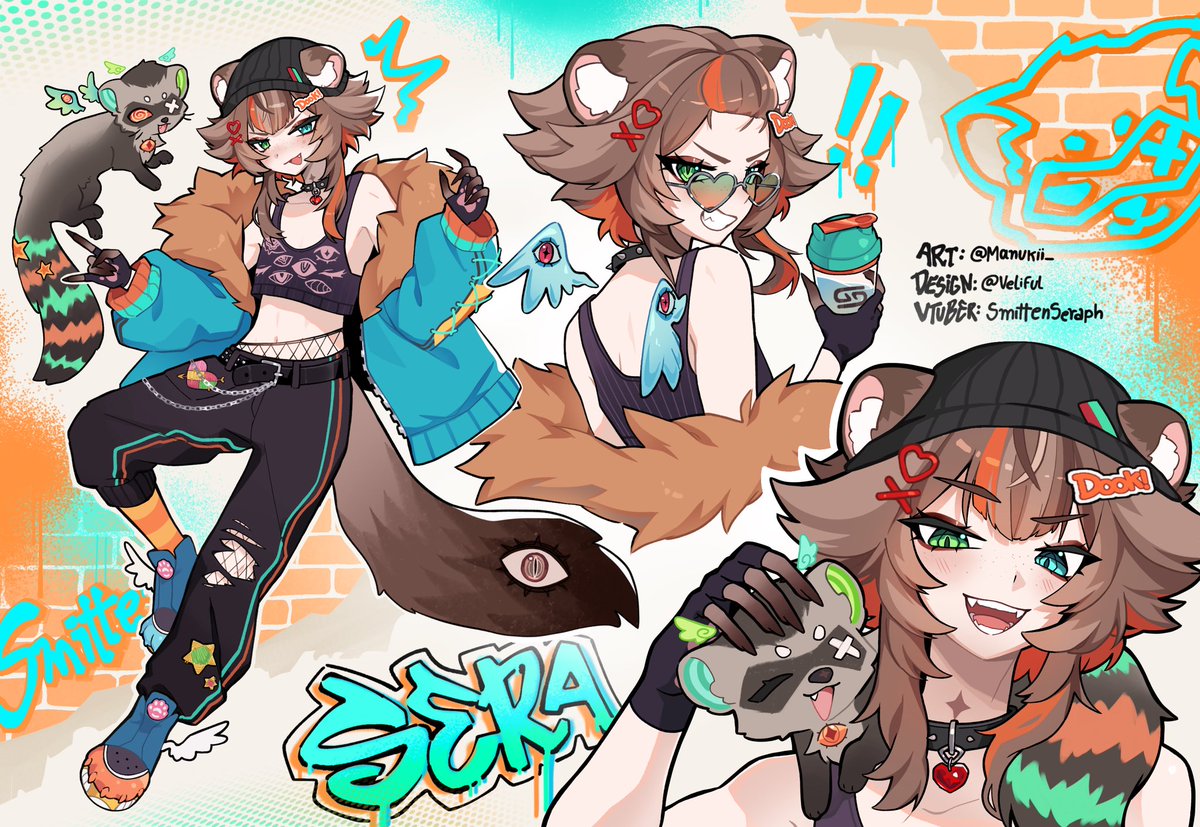 Sera 🧡🐾 | ferret VTuber tweet media