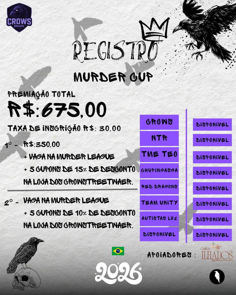 CROWS BRASIL tweet media