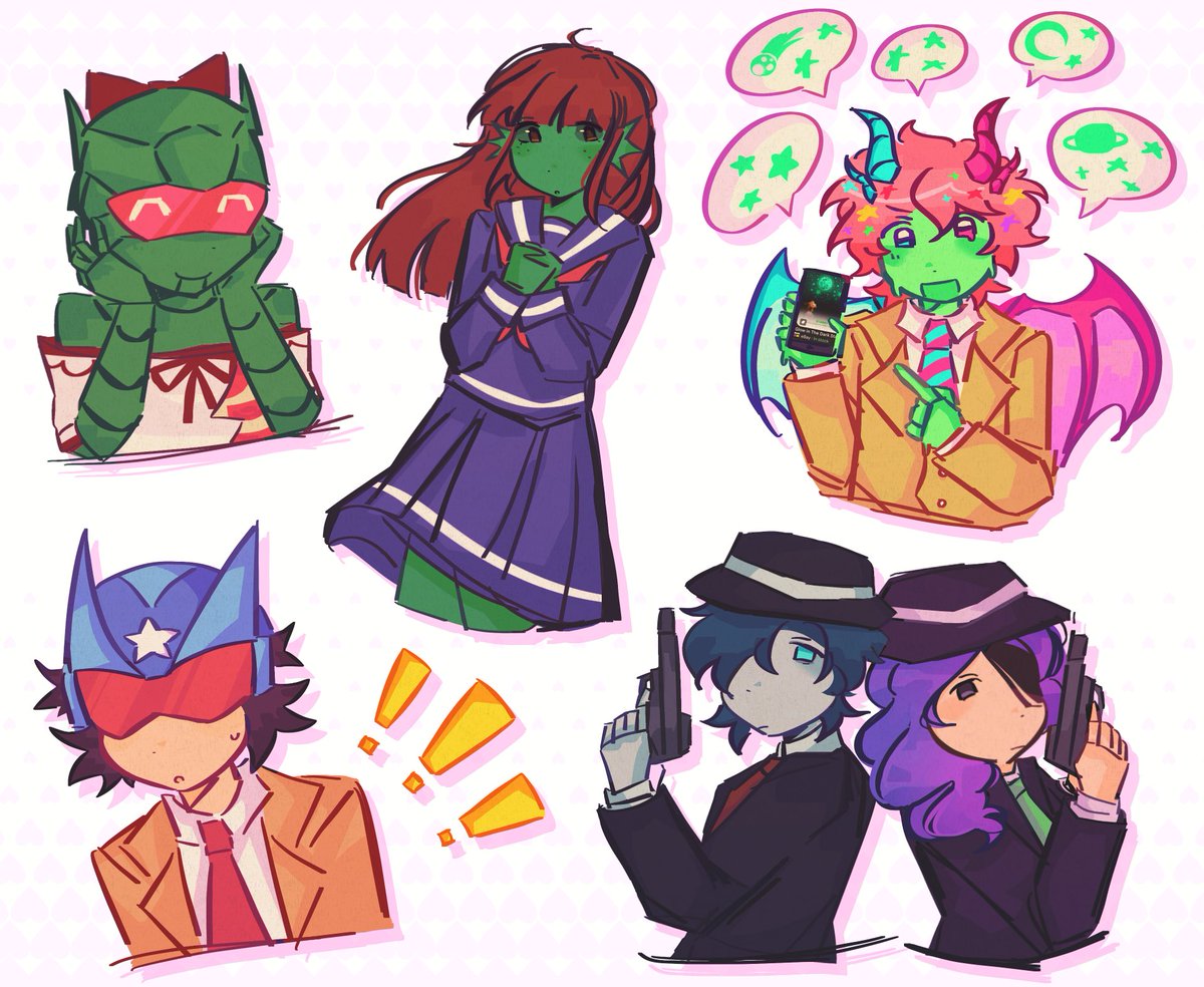 taurtilla's tweet photo. YOU SHUT YOUR MOUTH!!

SIDE CHARACTER DEATH BARRAGE

#yhsfanart #yhsreboot https://t.co/q8gySRYMv2