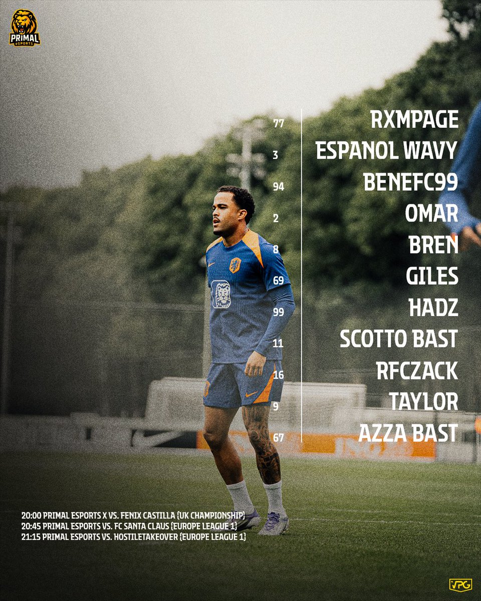 Primal eSports tweet media