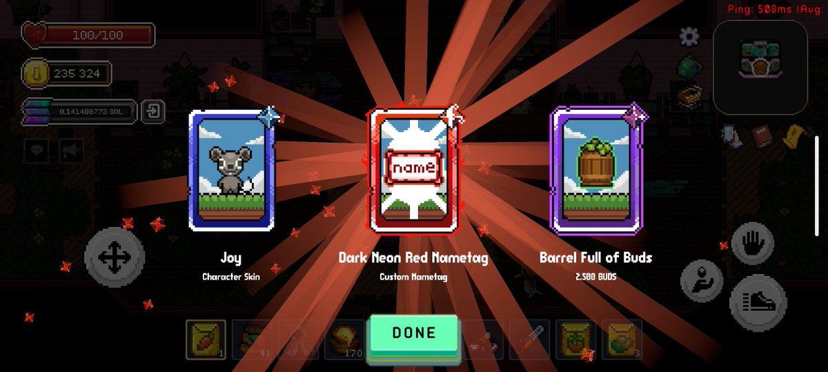 I finally got the red Nametag on <a href="/bakelandxyz/">bakeland | crypto mmorpg</a> ❤️

What's your favorite one ?