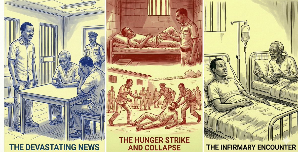 The Golden Return – Chapter 11 – Page 45, Kwesi learns of Abena's marriage to Osei and collapses in despair. But in the infirmary, a mysterious old man urges him to live.

Read the full page now! 👇 albertopoku.com/2026/02/16/the…