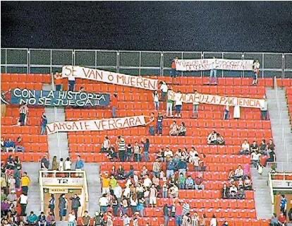 Cómo olvidar que la afición que está llegando a los estadios, ahorita que Chivas va de 6-6, nunca los abandonó cuando estuvo peleando el descenso.