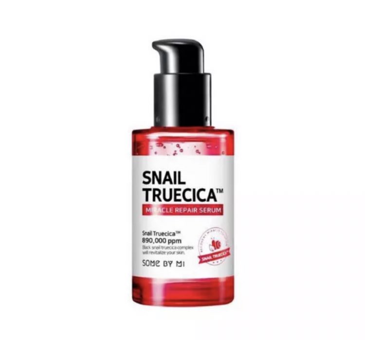 toxipc's tweet photo. buat acne fighter yang lagi insecure karna jerawat dan bekas jerawat merah/hitam bahkan bopeng, aku perkenalkan Some By Mi Snail Truecica Miracle Repair Serum 🤩 demi apa ini beneran ngebantu aku bangetttttt huhu 🥺 https://t.co/JNZnYp5jij