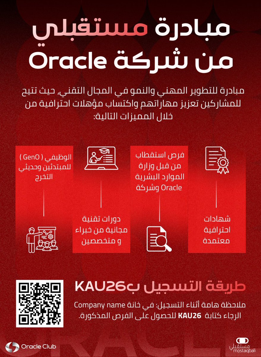 Oracle Club Kau tweet media