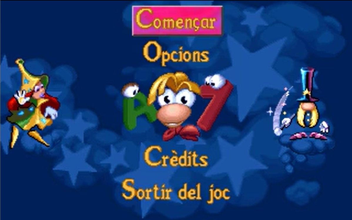 Aprofitant que fa pocs dies ha sortit una col·lecció amb aire museístic de #Rayman30th , un dels jocs de la meva infància, vull recordar un fet poc conegut de la franquícia. Sabíeu/recordàveu que hi va haver un Rayman amb <a href="/DoblatgeCatala/">Doblatge en català</a>?