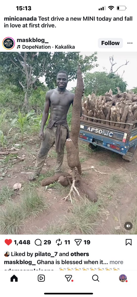 Let’s hear it for the Ghanaian Farmer