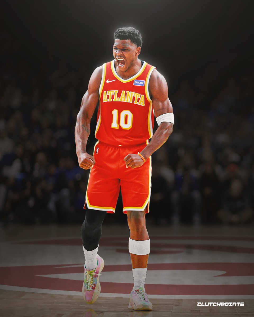 ClutchPoints's tweet image. Anthony Edwards made a cryptic remark after the All-Star game 👀

And the internet has gone wild trying to interpret it.

Ant was talking to Jalen Johnson, when he said, "I can't wait to come home... y'all got so many wings."

Edwards is originally from Atlanta, so some speculate…