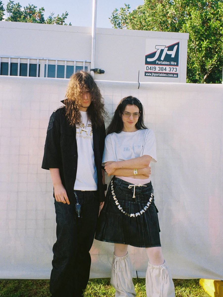infooklou's tweet photo. New photos of Oklou with Bladee at Laneway Festival 🩵

📷 kellerylin https://t.co/UdWB8IZgCf