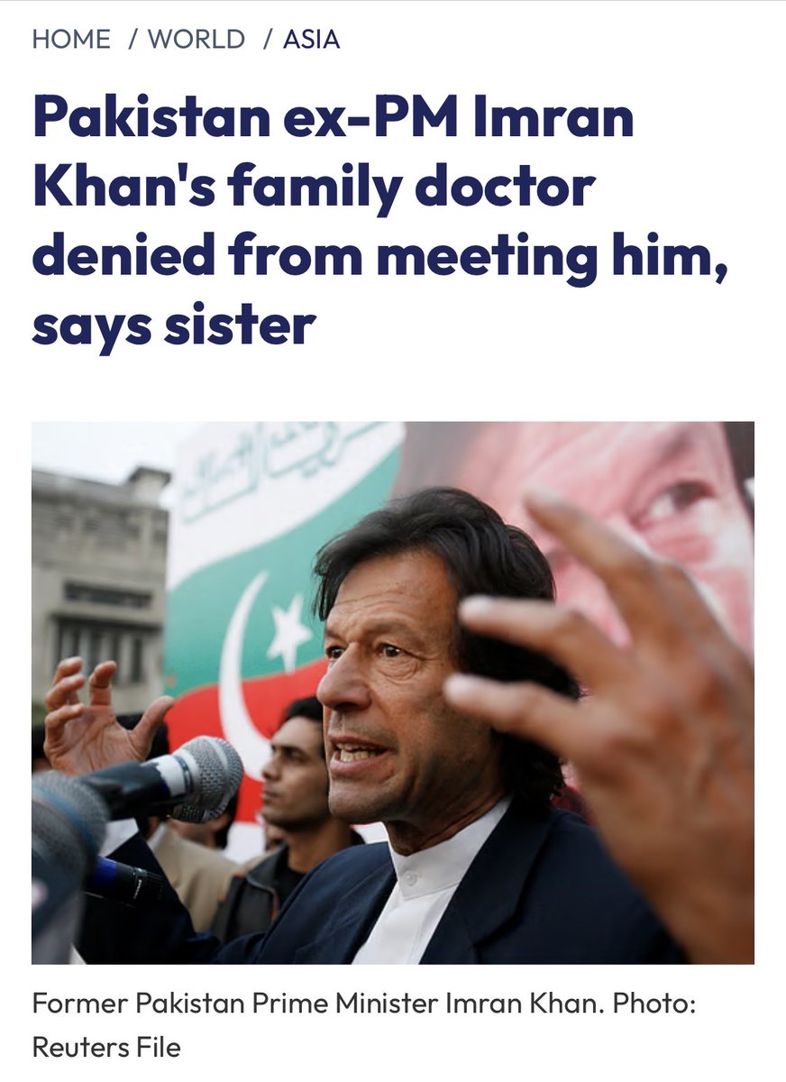 International media is giving coverage to the fascism unleashed on Imran khan by the regime. Pakistani media, meanwhile, remains criminally silent on the plight of the former Prime Minister. 

#مزاحمت_خان_کی_رہائی_تک
khaleejtimes.com/world/asia/pak…