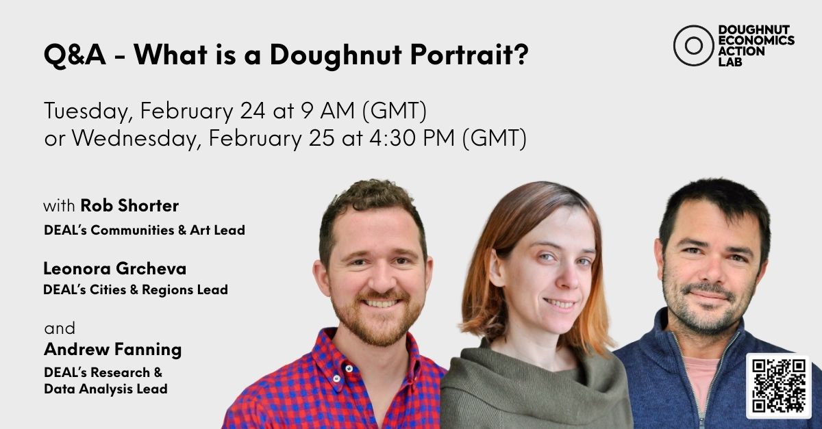 Doughnut Economics Action Lab (DEAL) tweet media