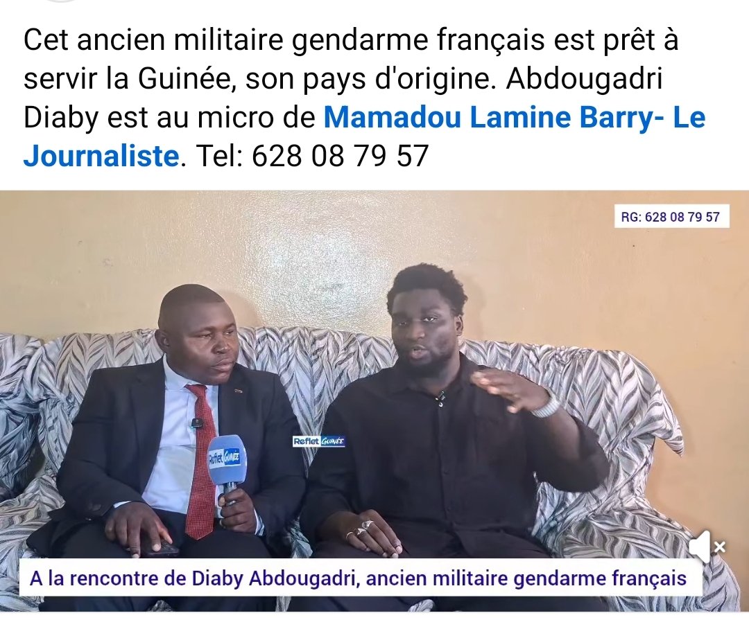 Alpha Condé tweet media