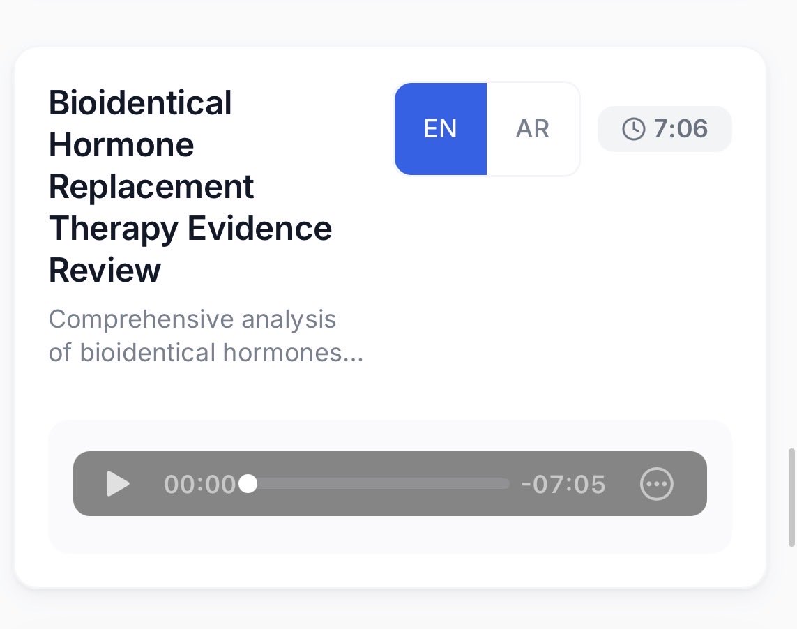 DrShmouni's tweet image. Bioidentical hormones in regenerative medicine

hormonaly.ai/blog/bioidenti…

#hormonaly #testosterone #estradiol