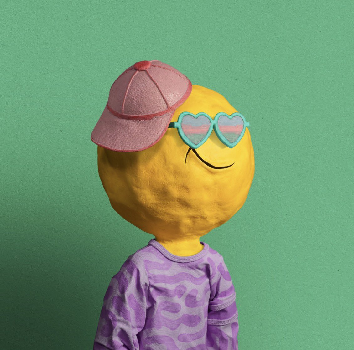 SDecays's tweet image. About Del Mundo 4965

A cosmic fashionista rocking ultra rare New School Red headwear (only 25 DelMundos have this!) and those mesmerizing green heart shades.

The handcrafted squiggly purple top against that Eden backdrop is pure multidimensional magic.

#DelMundo