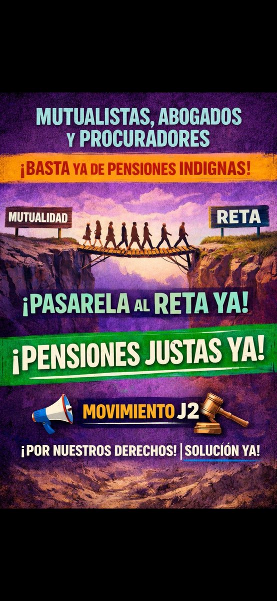<a href="/gpscongreso/">PSOE Congreso</a> <a href="/sanchezcastejon/">Pedro Sánchez</a> <a href="/AlbMayoral/">Alberto Mayoral De Lamo .·.</a> <a href="/ElisaGarrido/">Elisa Garrido</a> Pues cumplan con las víctimas del #MutualismoFallido impuesto x el Estado a Abogados y Procuradores q con 40 años cotizando en un sistema, al que tanto <a href="/PSOE/">PSOE</a> como <a href="/ppopular/">Partido Popular</a> han protegido, carecen d 1 pensión suficiente, revalorizable y con pagas extras y otros derechos sociales.