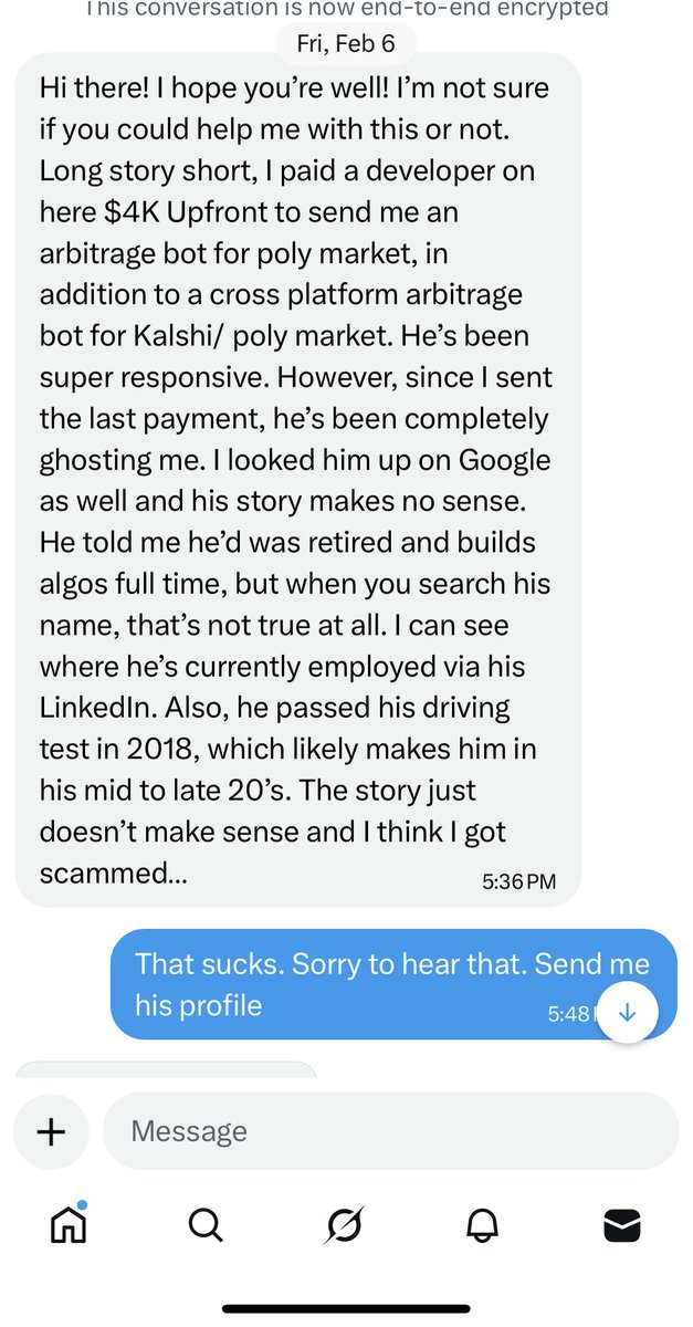 FRAUD ALERT 🚨

I absolutely despise scammers with a passion. Alec Lamble (<a href="/a7ecfx/">Alec</a> ) scammed one of my former  students for $4,060. A single mother with a special needs child.

Here's how he did it, the lies he told, and the receipts that prove everything.