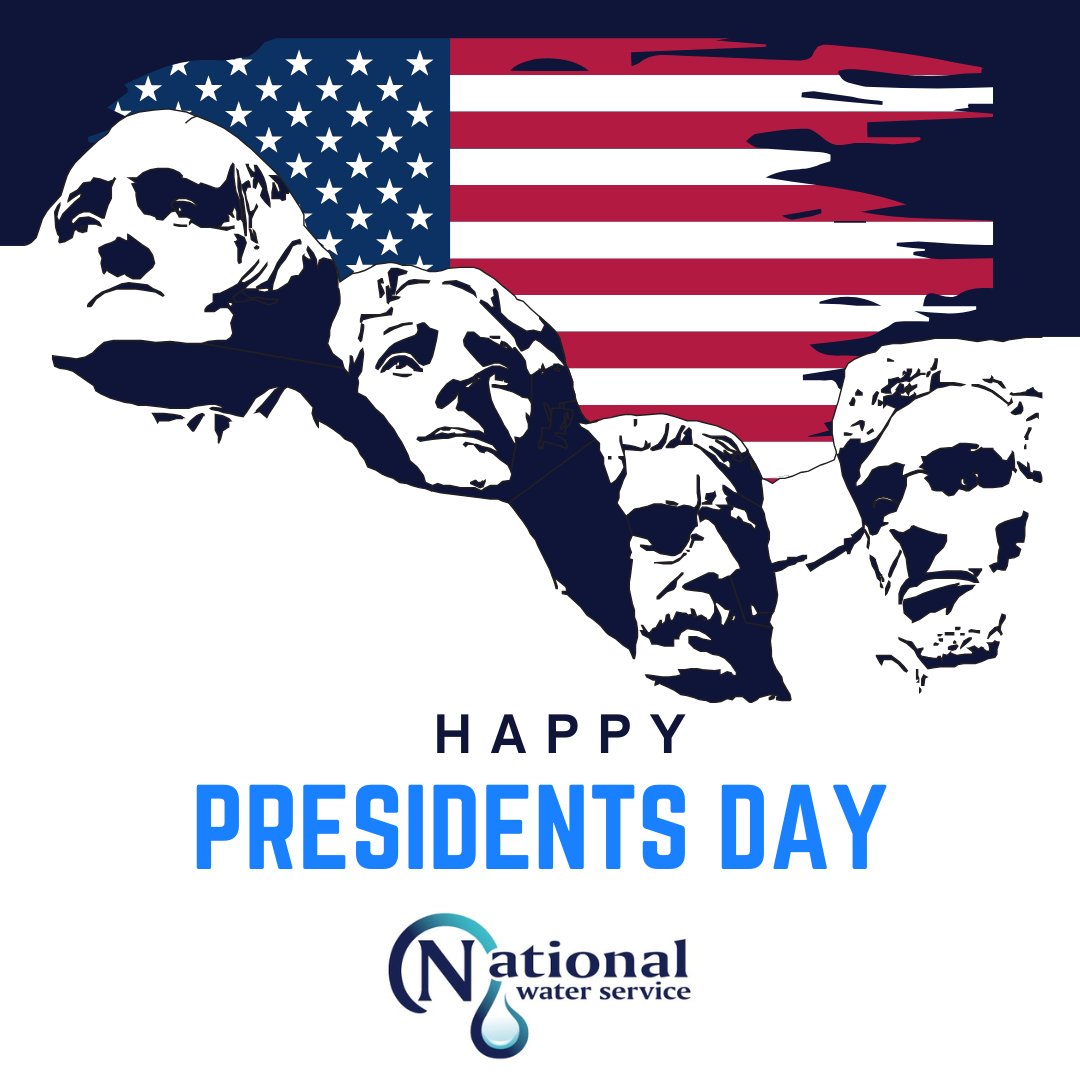 Today we recognize the leaders who have shaped our nation and the principles they stood for.
On this Day, we reflect on service, responsibility, and commitment — values that continue to guide how we serve our customers and community.
Happy Presidents Day - National Water Service