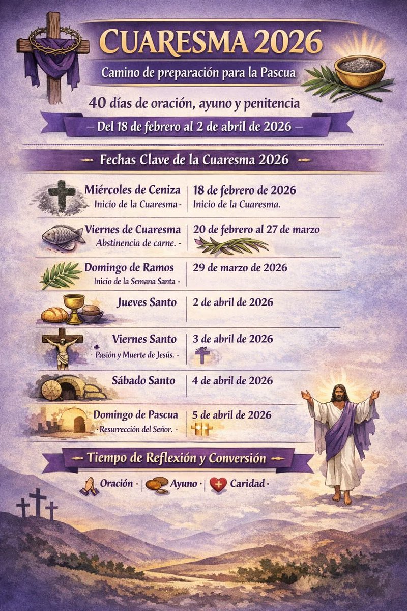 Abrimos las puertas a una nueva Cuaresma en Camas.

#TDSCofrade #PasionXCamas #Cuaresma #cuaresma2026 #CuaresmaenCamas #SSanta26 #SamanaSantadeCamas #SSantaCamas26