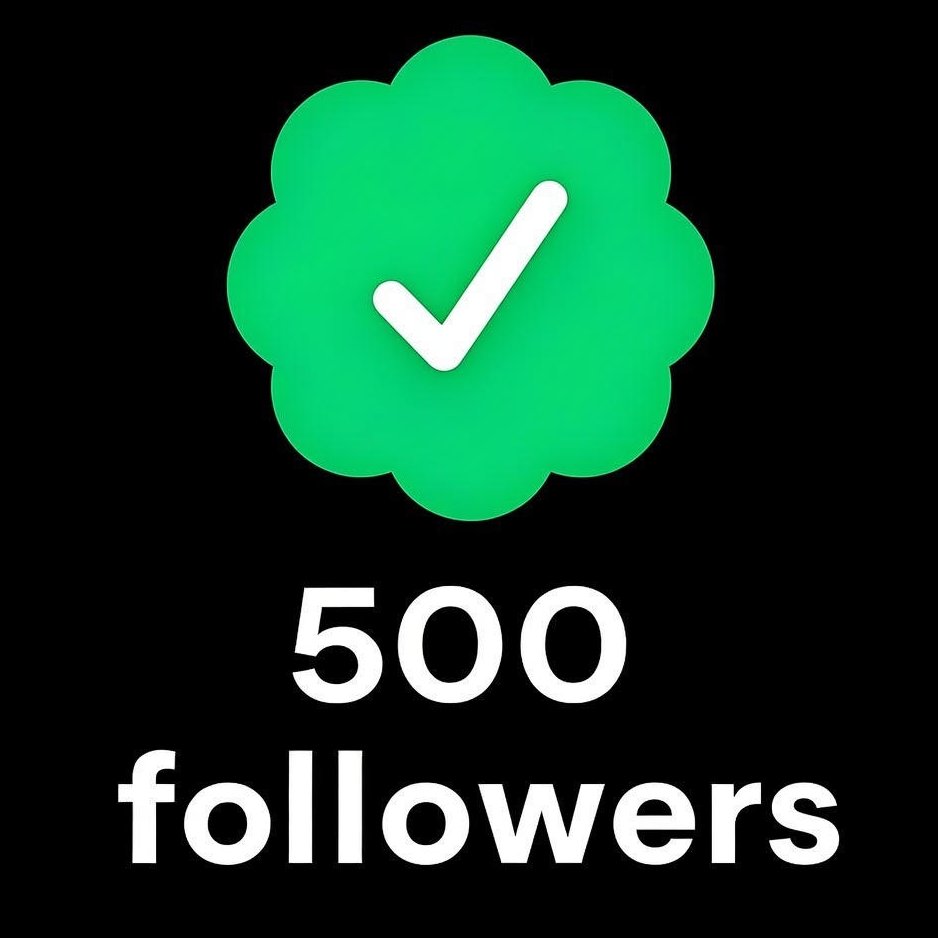 Chasing 500 followers? 📈  

Comment “Ready” 👋  

We build as one.