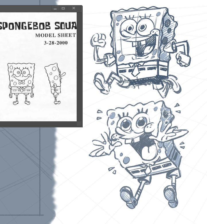 Spongebob warmups!