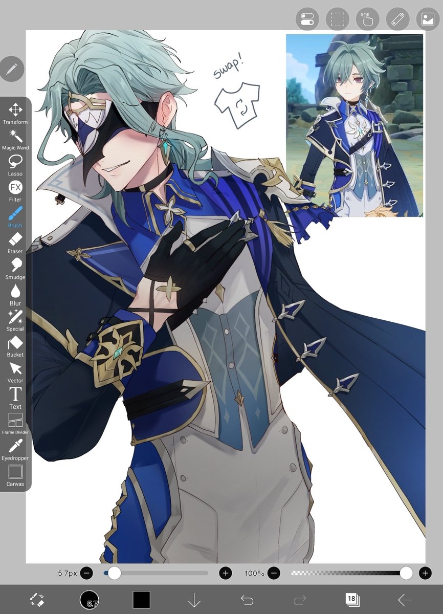 Swap!
#多托雷 #洛恩 #原神 #Dottore #Lohen #GenshinImpact