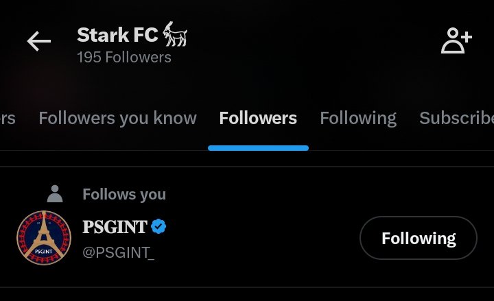 stark3d_'s tweet photo. Small but valuable 😭😂 i have 5 more big accounts following me. What a day to be Alive.

I just need @UTDTrey , @Lfc_samie 😭😭 https://t.co/PKNwHkQlLO