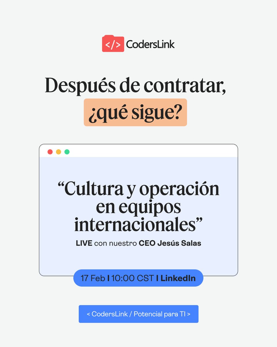 CodersLink Talent tweet media