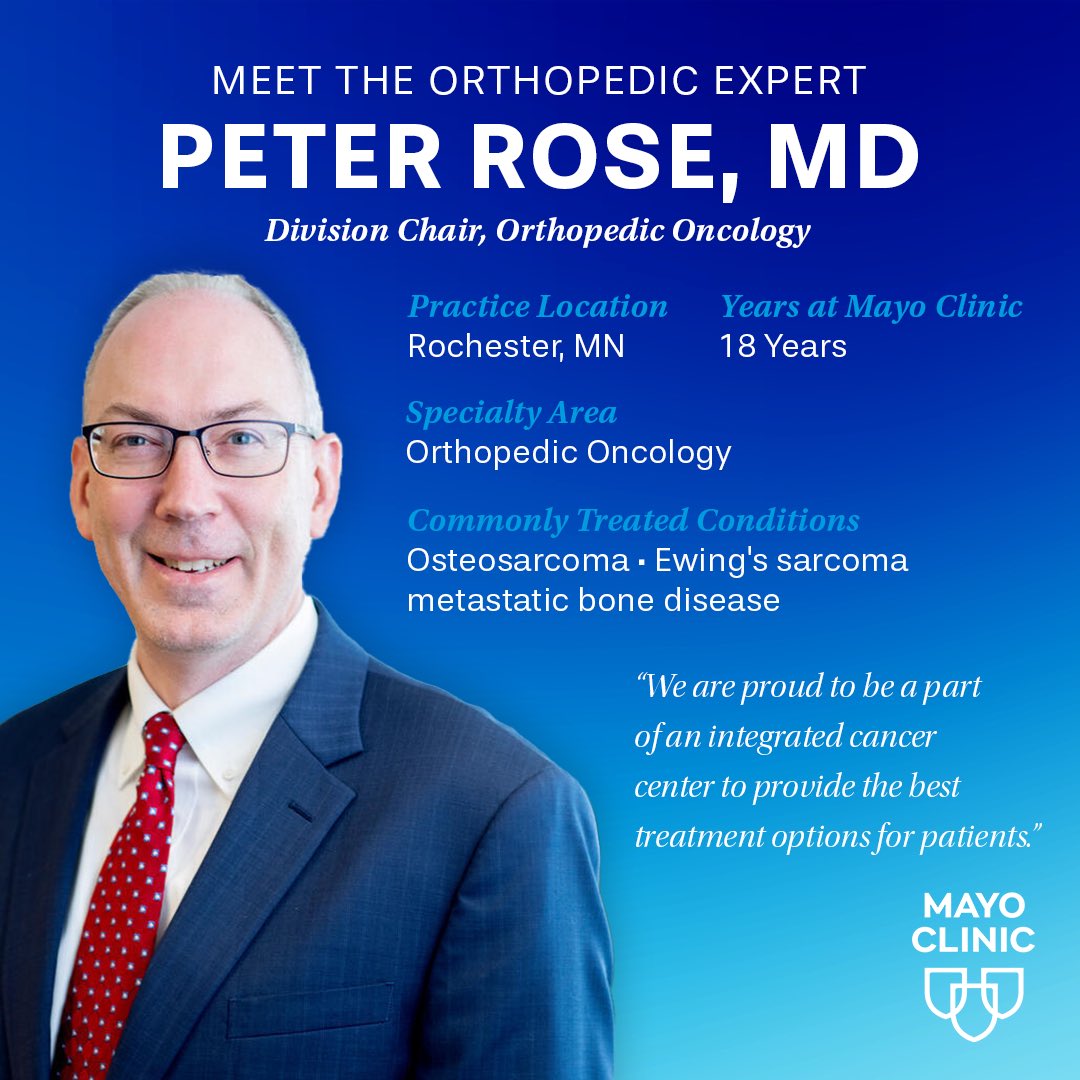 Mayo Clinic Orthopedic Surgery tweet media