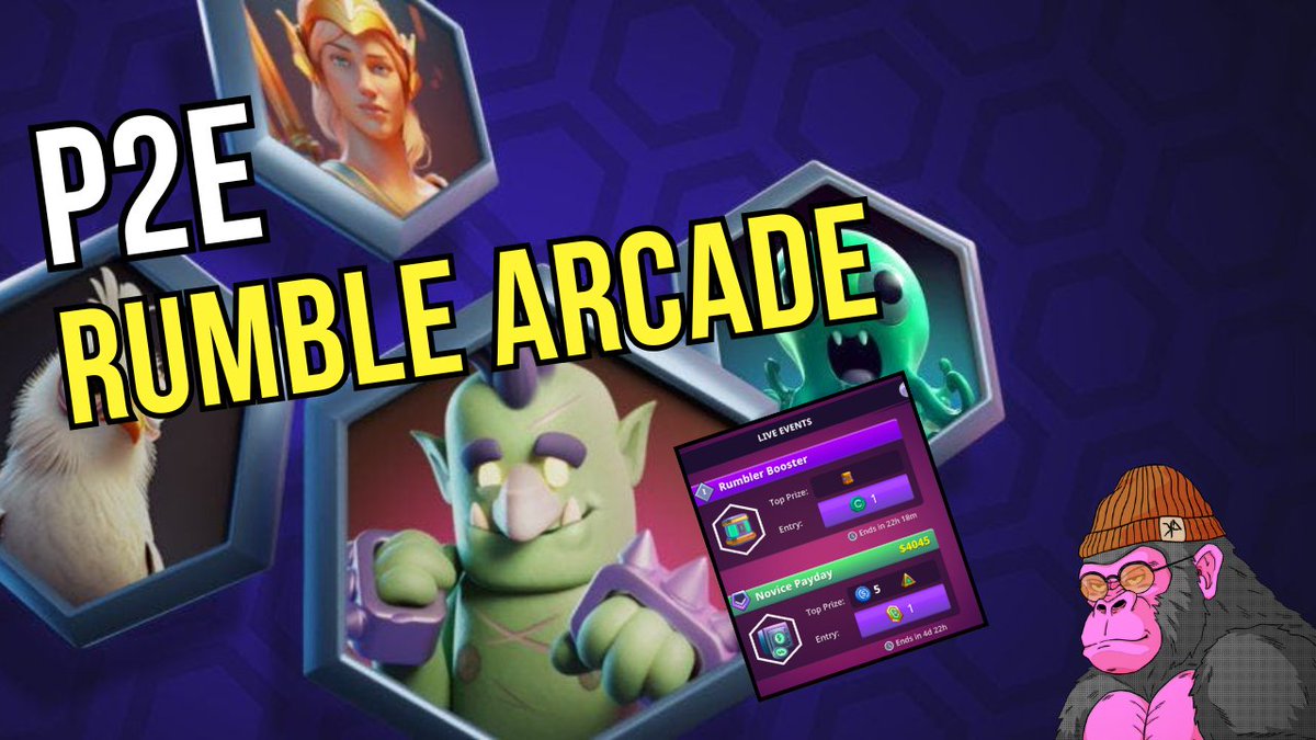 NEW VIDEO ABOUT <a href="/RumbleArcade/">Rumble Arcade</a>  P2E
Talked about 
-Events
-League
-Refer &amp; Earn

YOUTUBE/AULOXTV

<a href="/Ronin_Network/">Ronin</a> <a href="/Kind_HQ/">KIND</a>