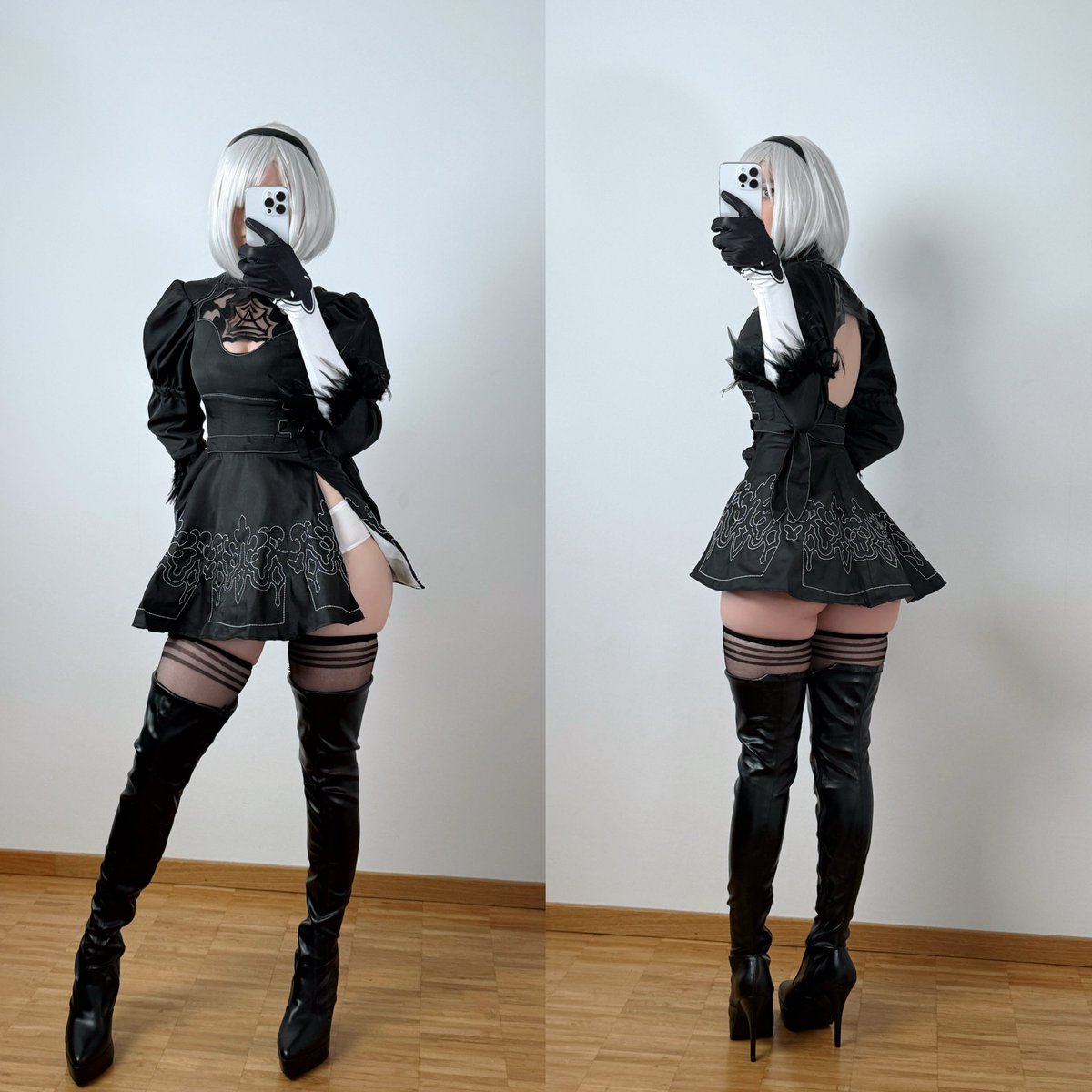 2B’s front view or back view?🙈