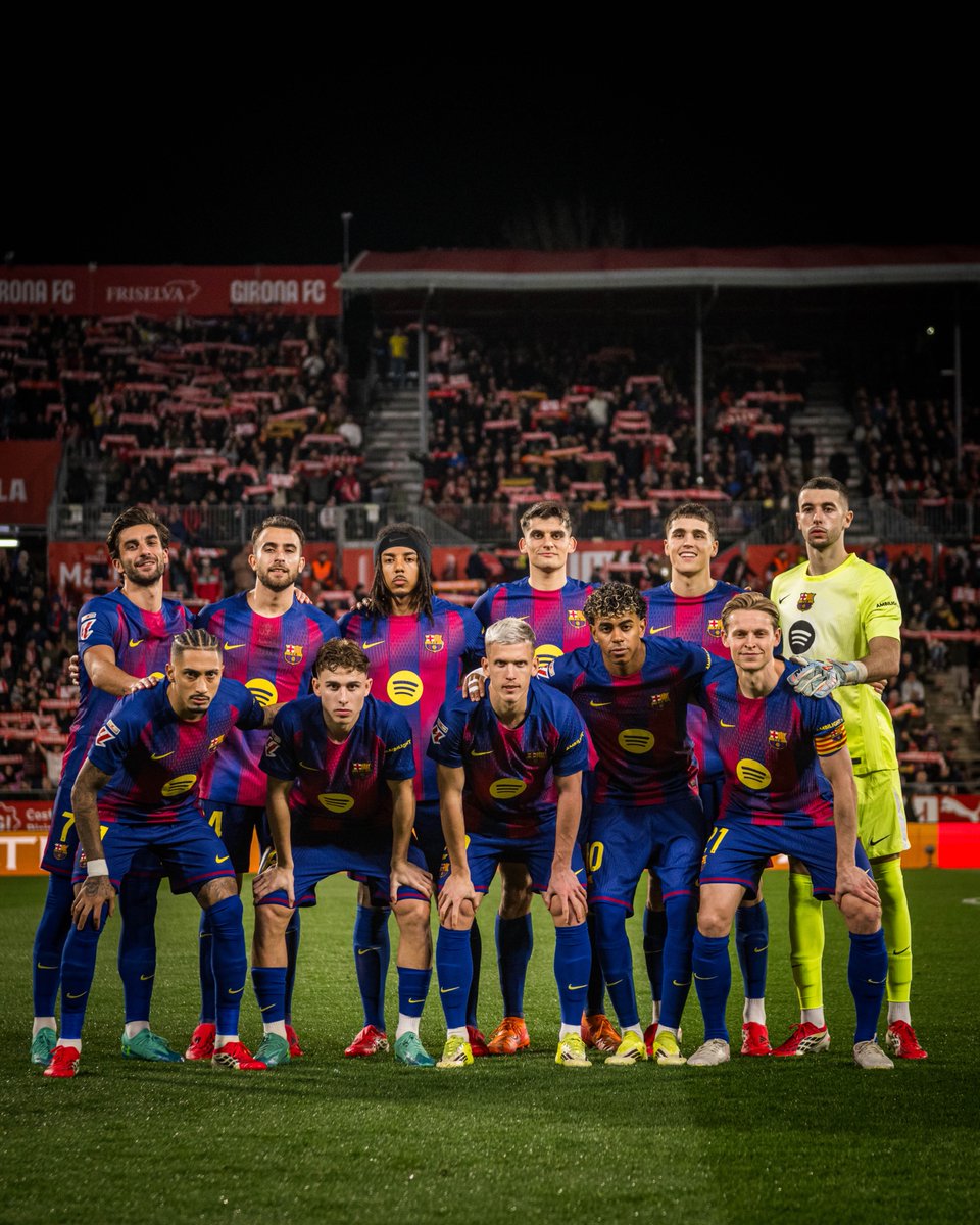 レッツゴー、バルサ！！！🔥 #GironaBarça