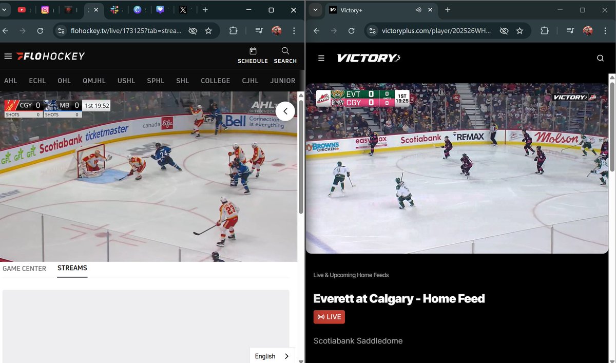 CGY_Anand's tweet photo. Watching #Hitmen and #Wranglers hockey this afternoon! https://t.co/E15bZF6hyW