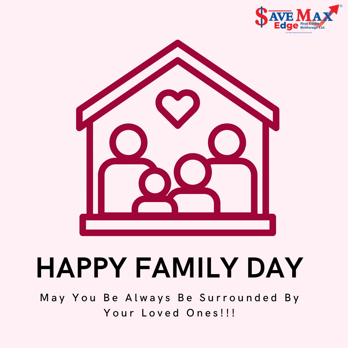 dchopra31's tweet image. Wishing You a Happy Family Day!!

May You Be Always Be Surrounded By Your Loved Ones!!!

#savemaxedge #familyday