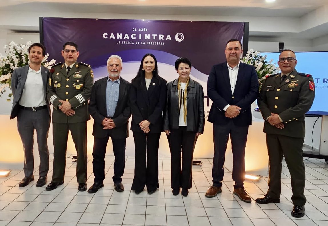 Asistí a la Toma de Protesta de la nueva Mesa Directiva de CANACINTRA en Ciudad Acuña,Coahuila. Muchas felicidades a Kaila García Arellano por encabezarla <a href="/CANACINTRAMex/">CANACINTRA México</a> <a href="/SRE_mx/">Relaciones Exteriores</a>