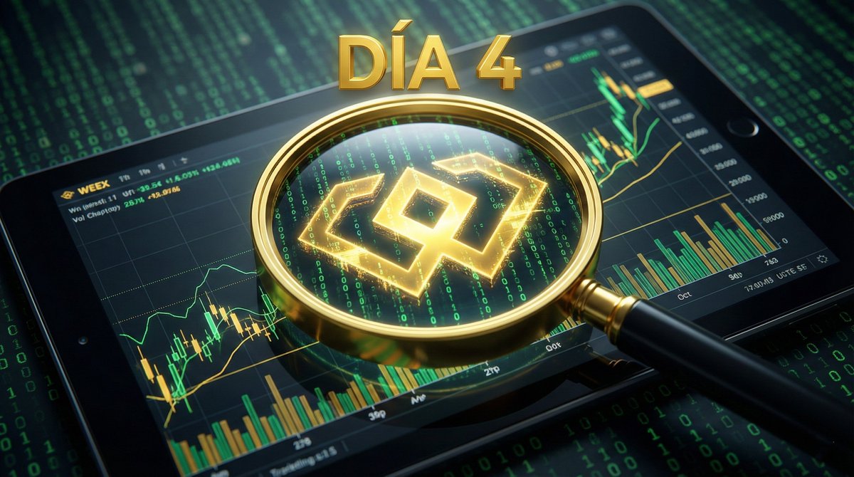 🔮 SEMANA DEL ORÁCULO: DÍA 4 👁️

Un buen oráculo ve lo que otros ignoran.

🎯 RETO DE INVESTIGACIÓN: Entra a WEEX y busca el par $WXT/USDT. 

Cuál fue su precio MÁXIMO (High) en las últimas 24 horas?

El que comente el precio exacto primero, se lleva puntos extra.

PASOS: 
1️⃣