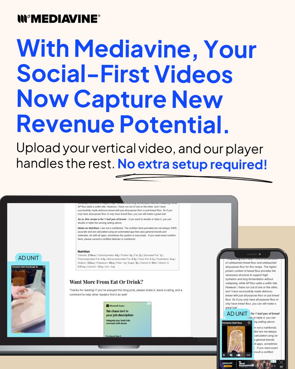Mediavine tweet media