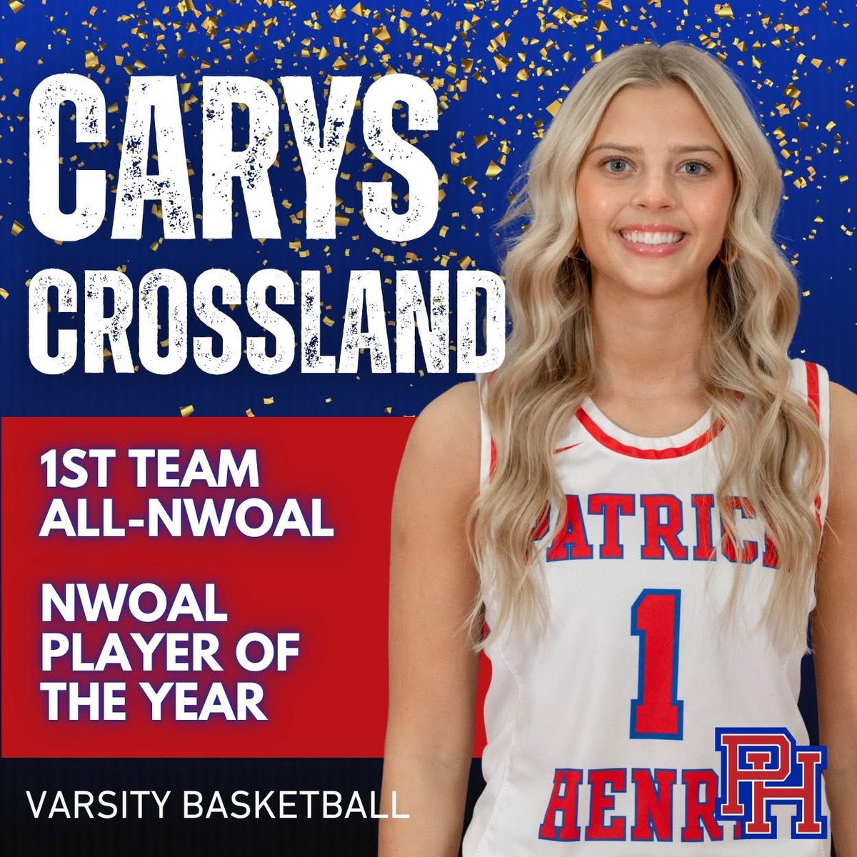 ljcrossland's tweet photo. Congratulations to Carys on being selected NWOAL Player of the Year and to Kynli being named Second Team NWOAL!

Congratulations to Coach Sonnenberg Coach of the Year and the rest of the girls receiving league honors!
💙❤️🏀
@caryscrossland @Kynlicrossland https://t.co/Oz3GJ0vb4H