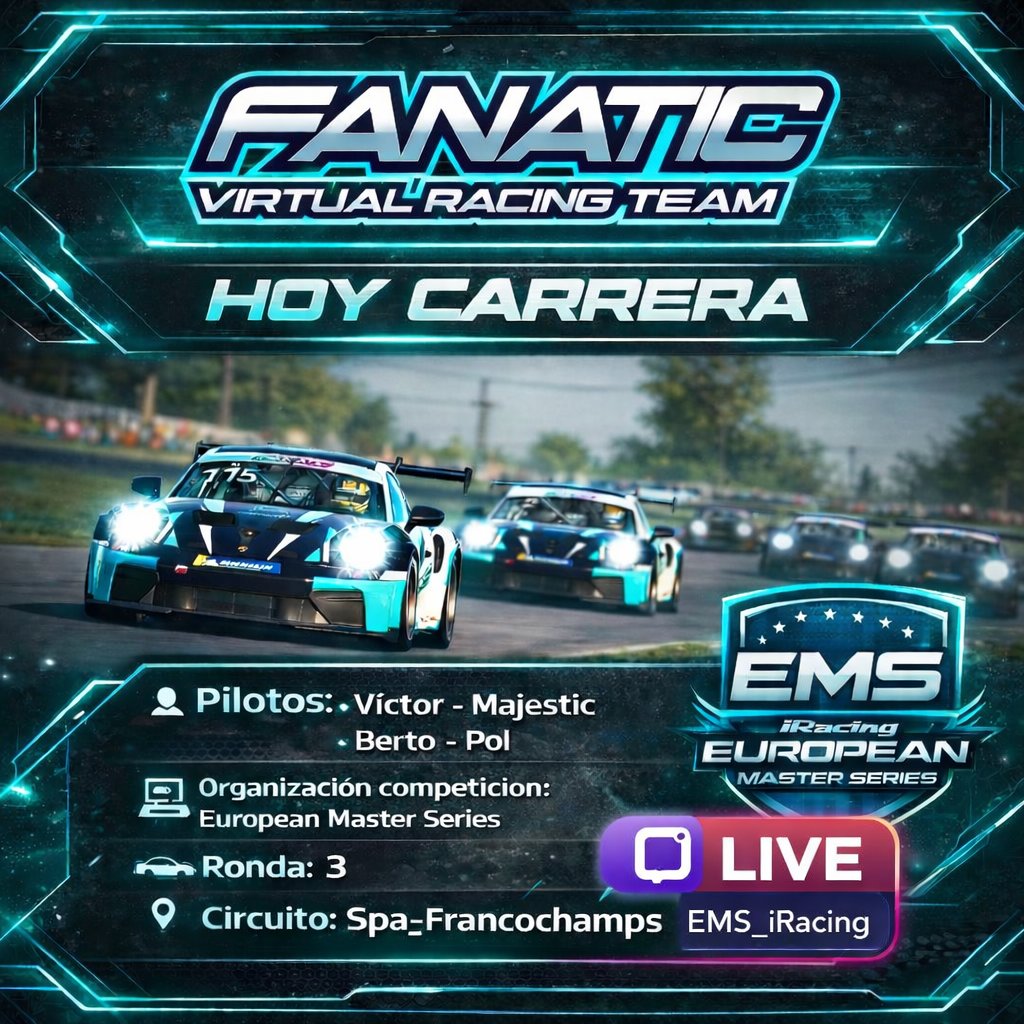 FANATIC Virtual Racing Team tweet media