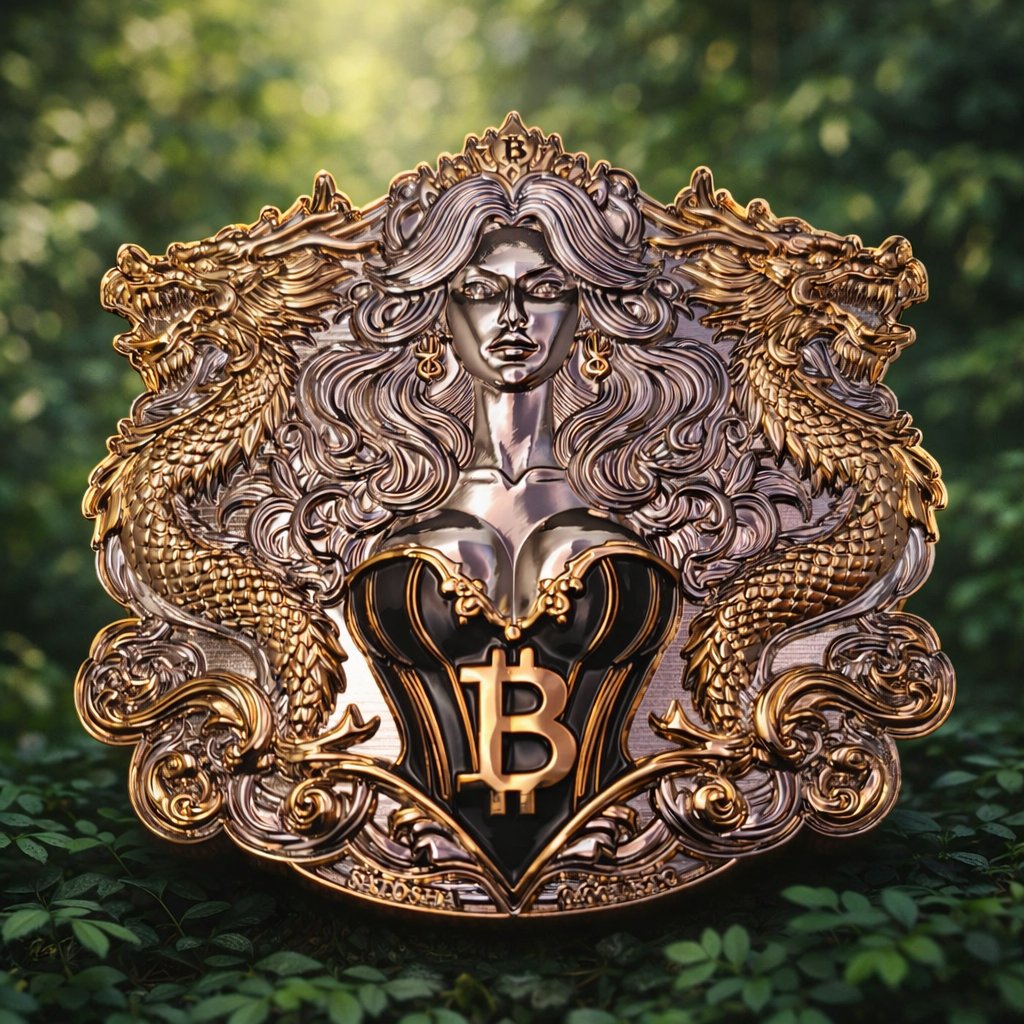 SATOSHA 👑₿
Goddess of Bitcoin.

Coming soon for sale on Bitcointalk.
Limited edition: 21 pieces.

#Bitcoin #Satosha #BitcoinArt #PhysicalBitcoin #GoddessofBitcoin #DobleBit