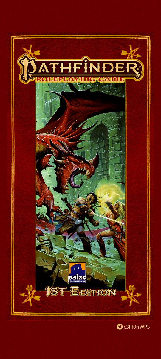 c3llf0nWPS's tweet photo. 🎲"PATHFINDER"
You are the path🗡️
#c3llf0nWPS #Pathfinder #PathfinderGame @paizo #Paizo #d20system #RPG #RolePlaying #RolePlayingGames #HighFantasy #1stEdition #TabletopGames #JuegosDeMesa #GamerTwitter #Wallpapers https://t.co/u2hmJro94Z