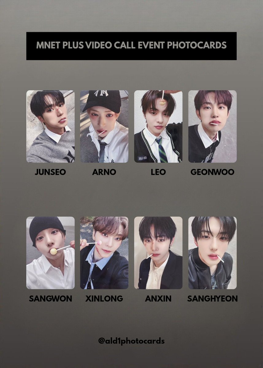 ALD1 PHOTOCARDS tweet media