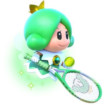 josiah_awkward's tweet photo. Sprixie Princess is too cute of a design to only be playable in that garbage game, Mario Tennis Ultra Smash. Put her in more spinoffs… 💔

She could even have her sisters as costumes in Fever, come on Nintendo. https://t.co/wIaSxxFZUB